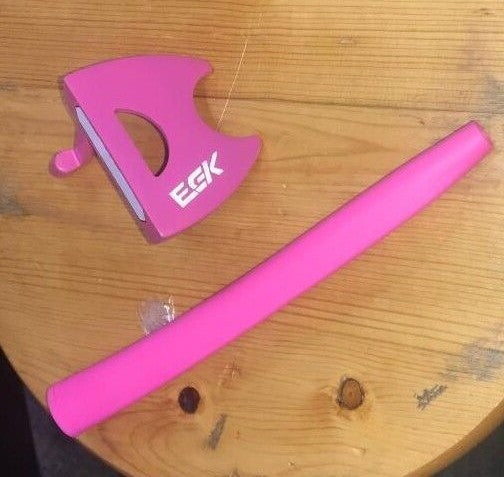 Ladies Custom Golf Putter - Pink Stepless Steel Shaft & Grip, Multiple Lengths