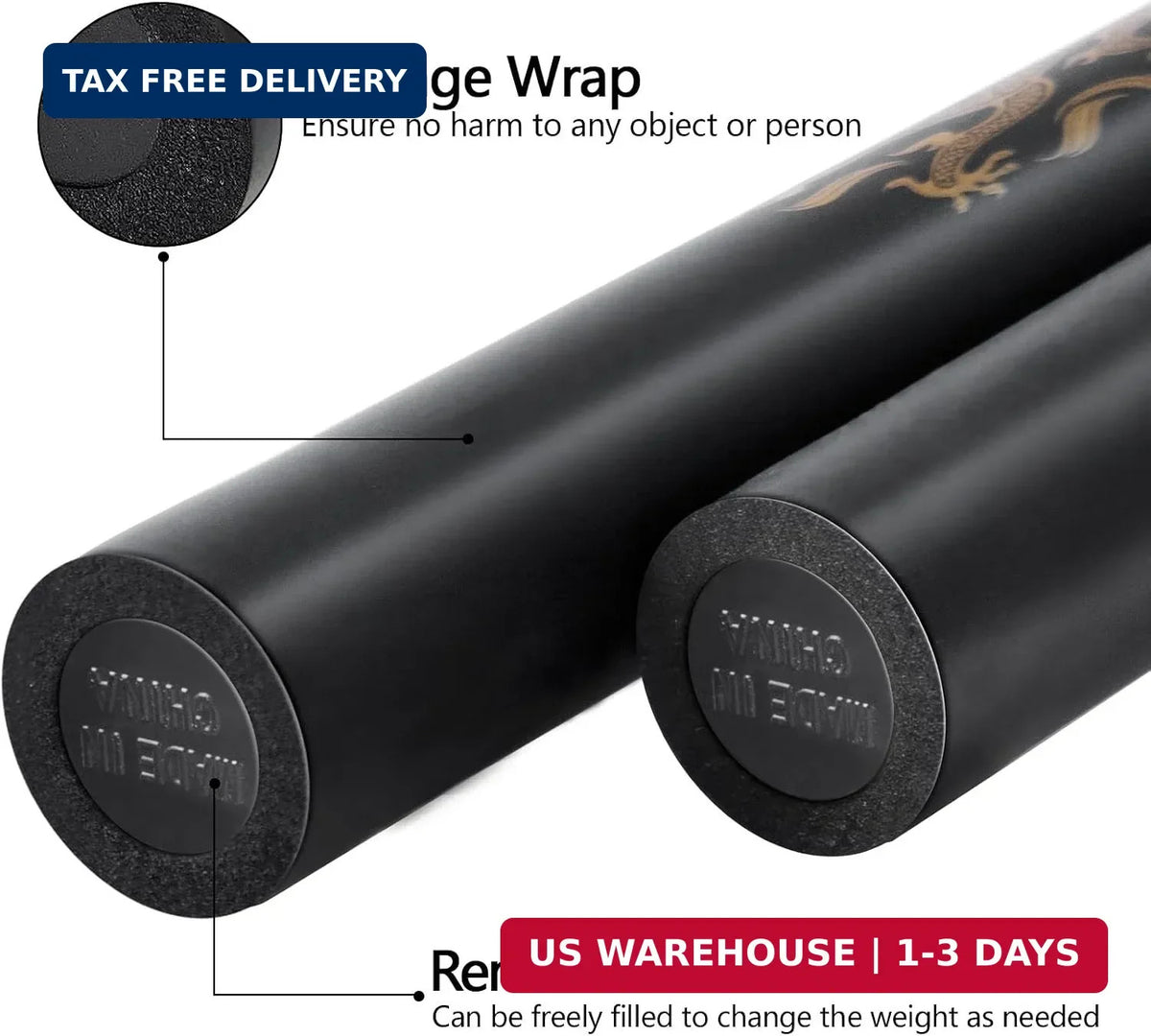 Foam Rubber Agility Training Poles for Fitness & Exercise
