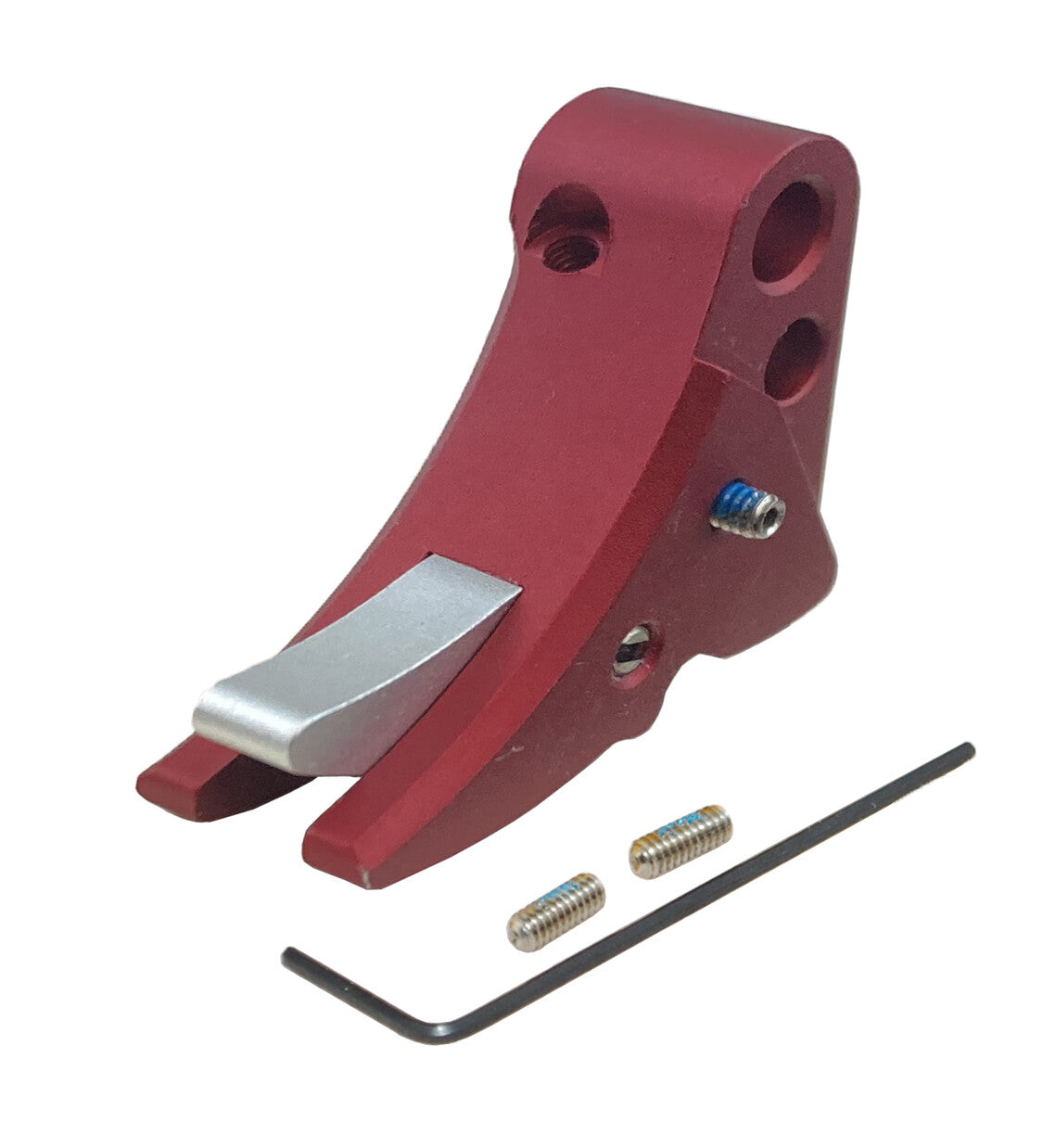 Anodized Aluminum Trigger Shoe with Safety for Gen 1-3 - Multiple Colors
