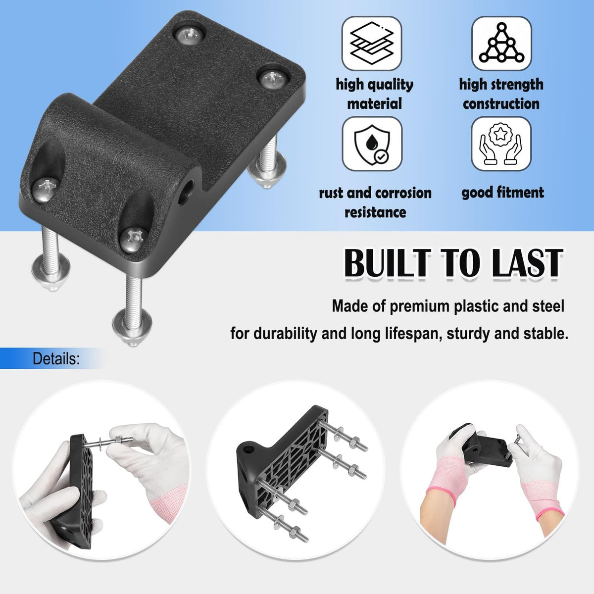 Tilt-Up Mount Bracket for Scotty Downrigger Models 1080-1116, Line Puller 2500