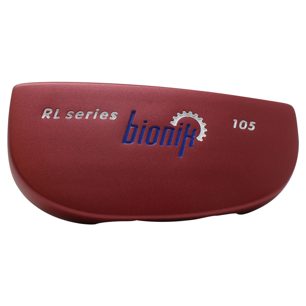 Red Golf Putter for Ladies 31-Inch Semi Mallet Style Tour-Weighted
