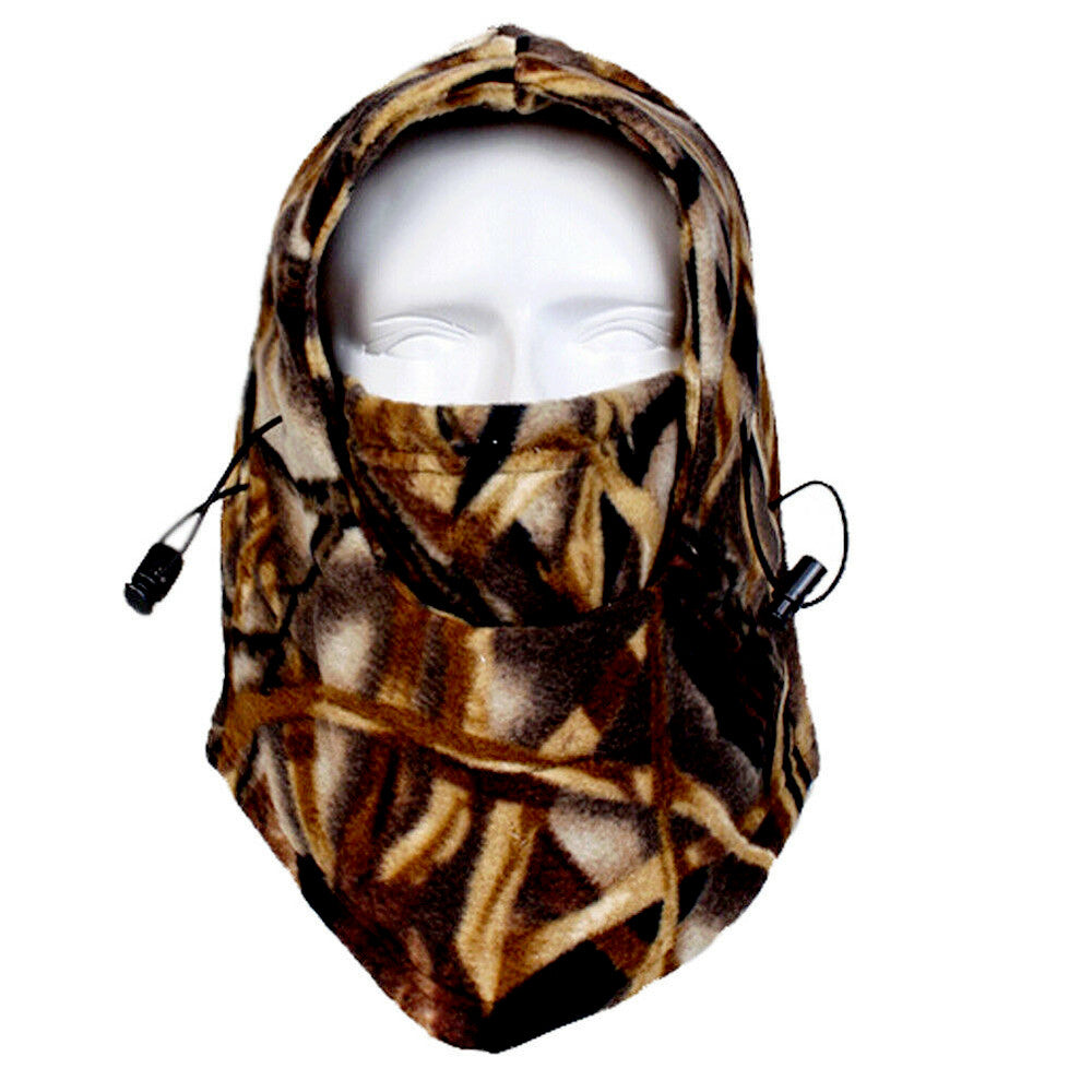 Heavyweight Fleece Balaclava Ski Mask for Men - Thermal Face Cover, Multiple Styles