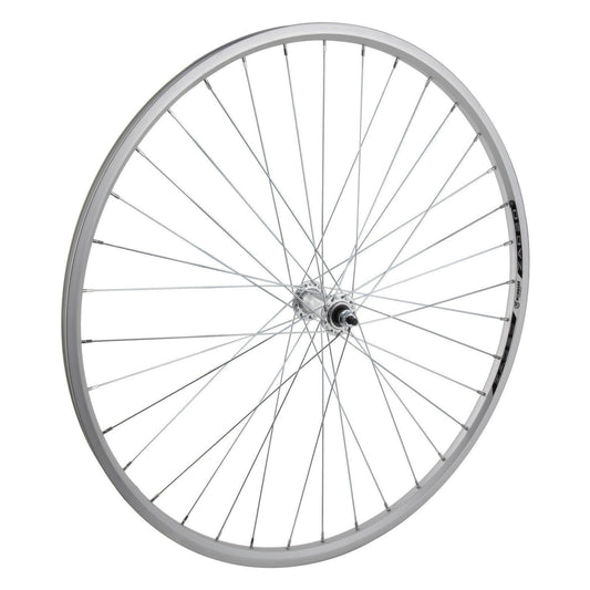 26x1-3/8 Inch Bicycle Front Wheel with Weinmann ZAC20 Rim, Alloy Bolt-On Hub