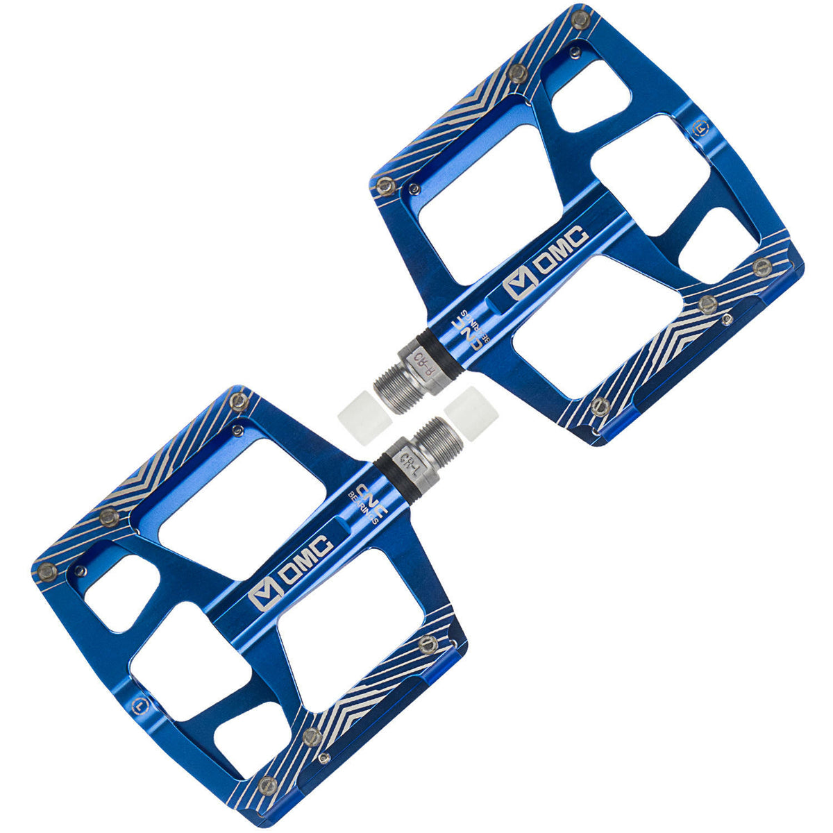 Aluminum MTB Pedals with Sealed Bearings 9/16 Inch Platform Bicycle Pedals