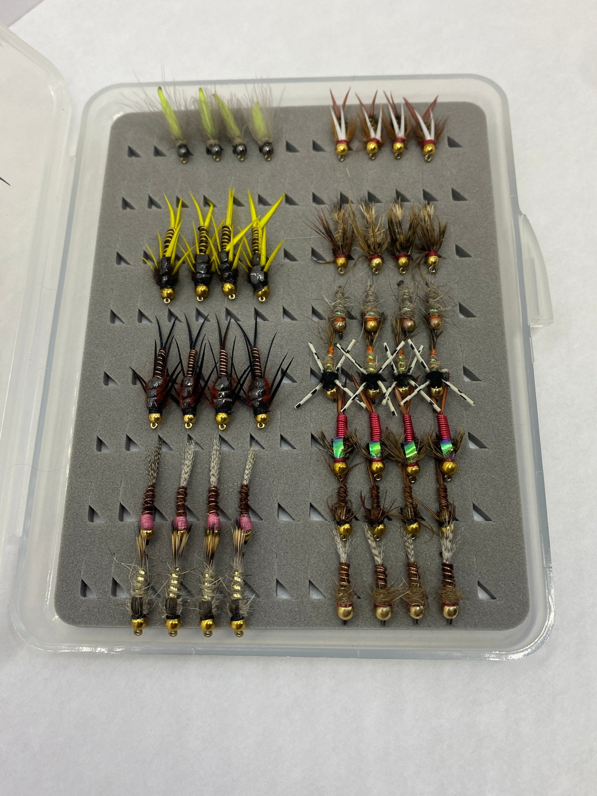 96-Piece Dry Dropper Fly Assortment for Fly Fishing - Multiple Styles
