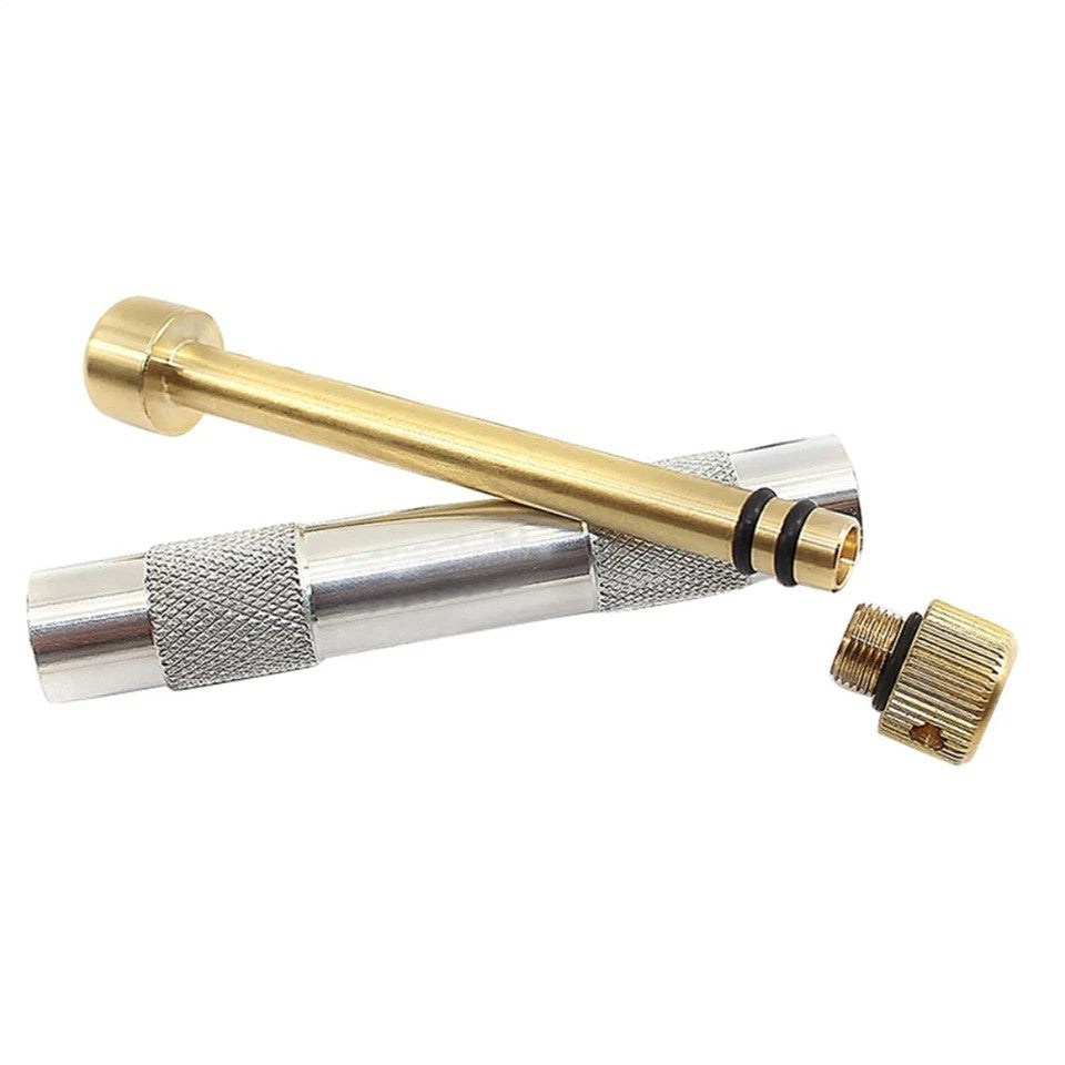 Portable Brass Compression Fire Starter for Camping and Survival