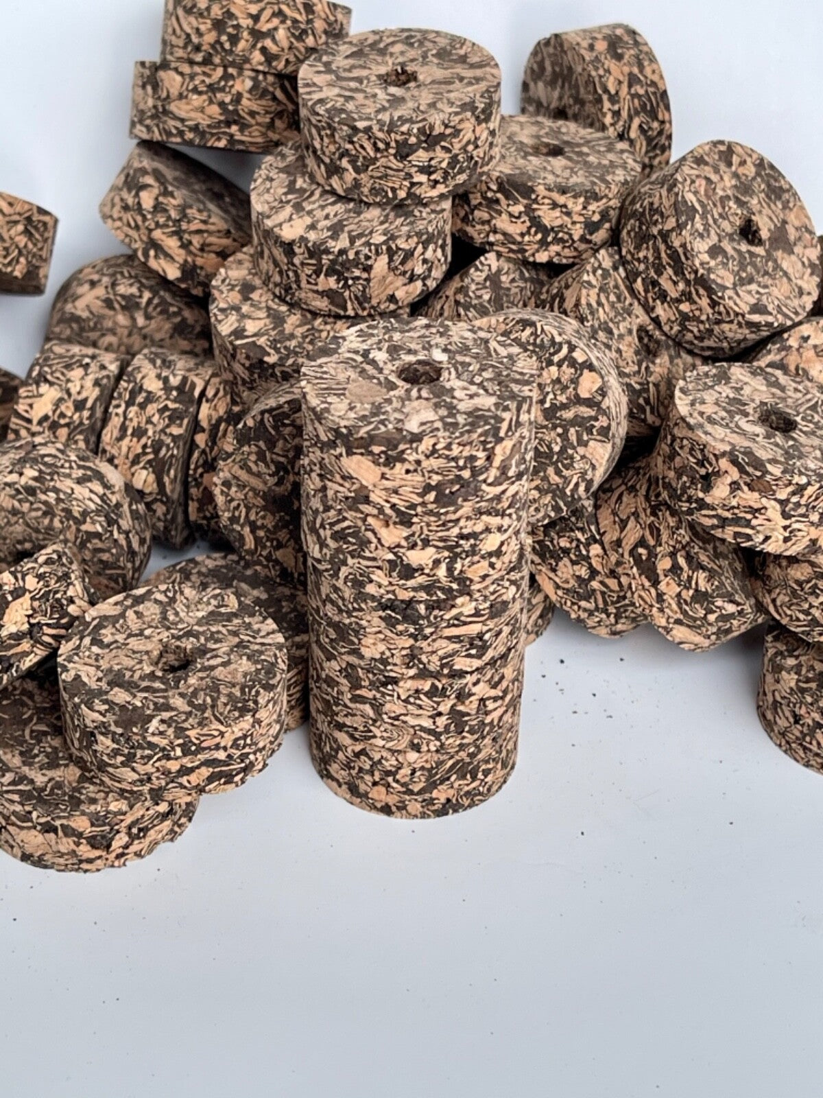 Cork Rings for Custom Rod Building - 36 Cactus Burl Rings 1 1/4" x 1/2"