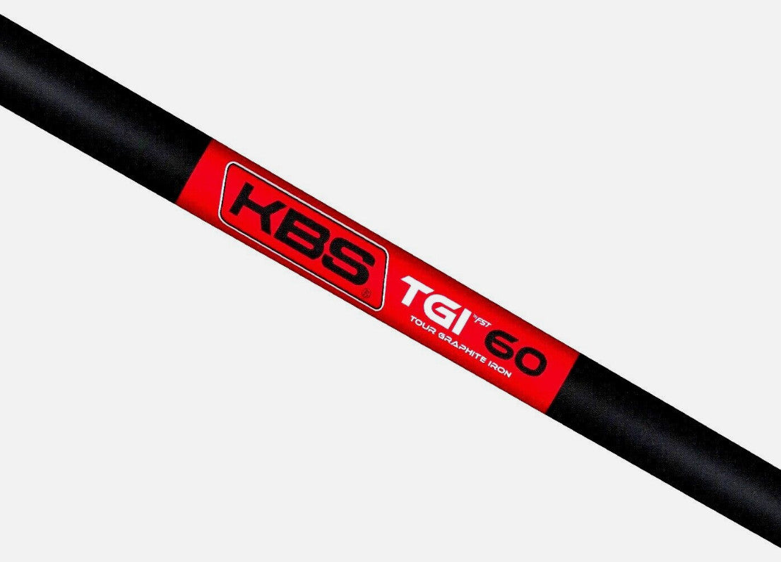 Golf Iron Shaft Bundle Set - KBS Tour TGI Graphite .355" Flexible Options