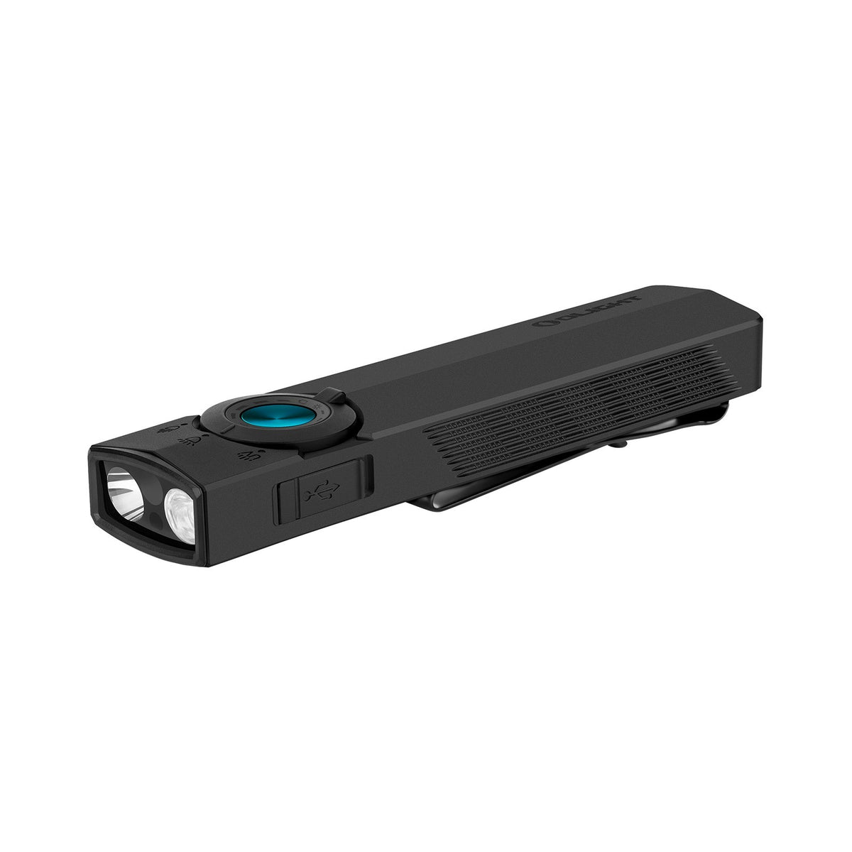 High-Performance LED Flashlight with Multiple Modes and Laser Pointer