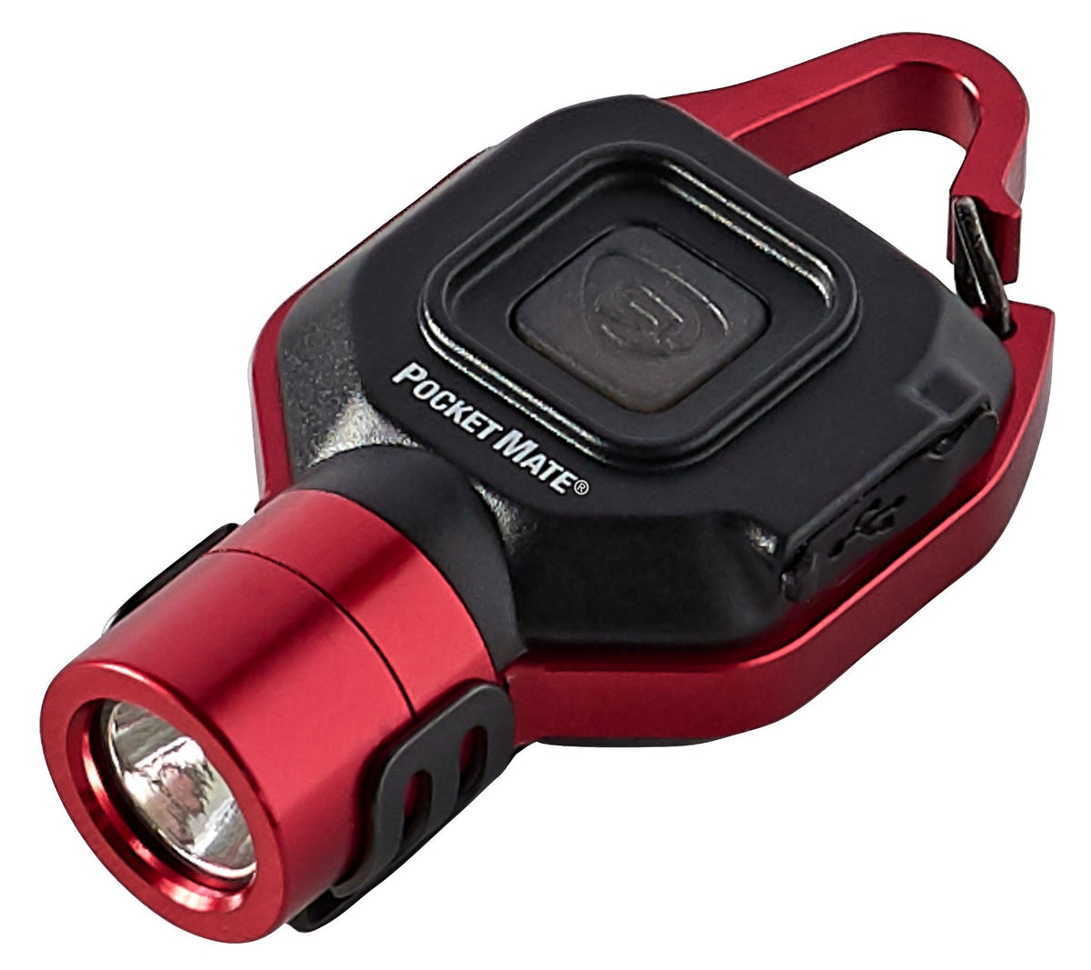 USB Rechargeable Pocket Flashlight Keychain with 325 Lumens, Compact & Weather-Resistant