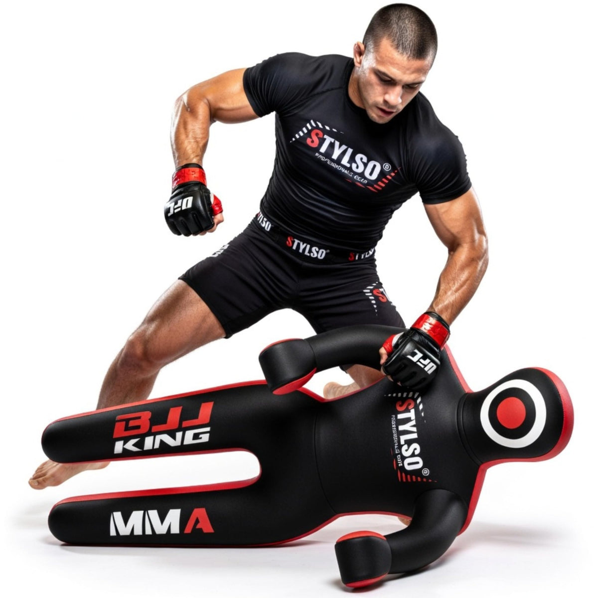 Grappling Dummy for Martial Arts Training - Unfilled Life-Size MMA, Jiu Jitsu, Wrestling, Judo, Karate