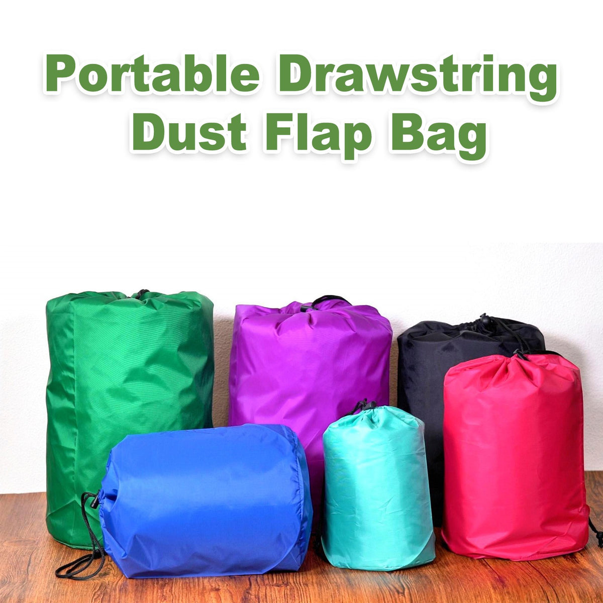 Waterproof Nylon Stuff Sack 10x20 Inch Travel & Outdoor Storage Bag