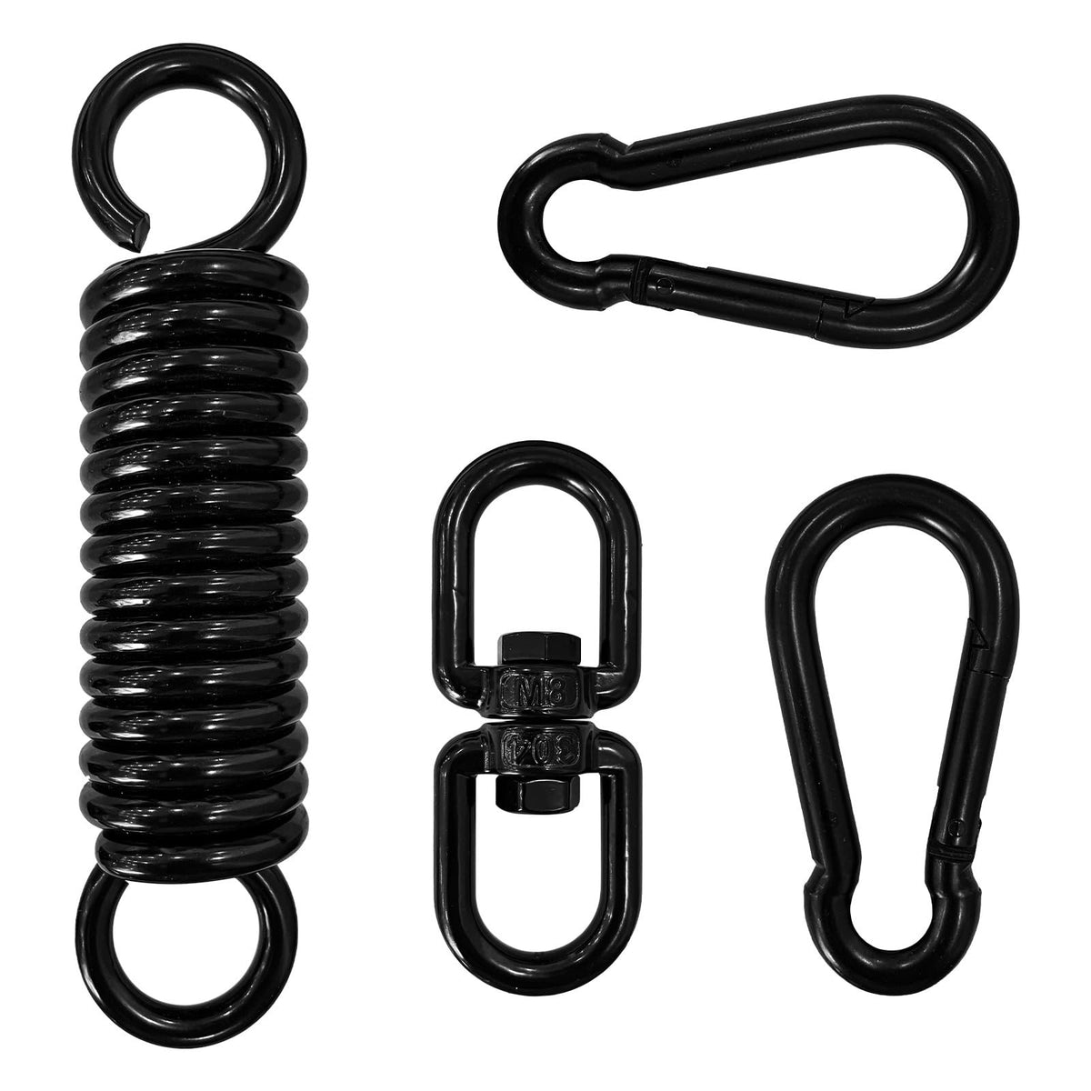 Heavy Duty Punching Bag Hanging Kit with Swivel & Carabiners - Boxing Equipment