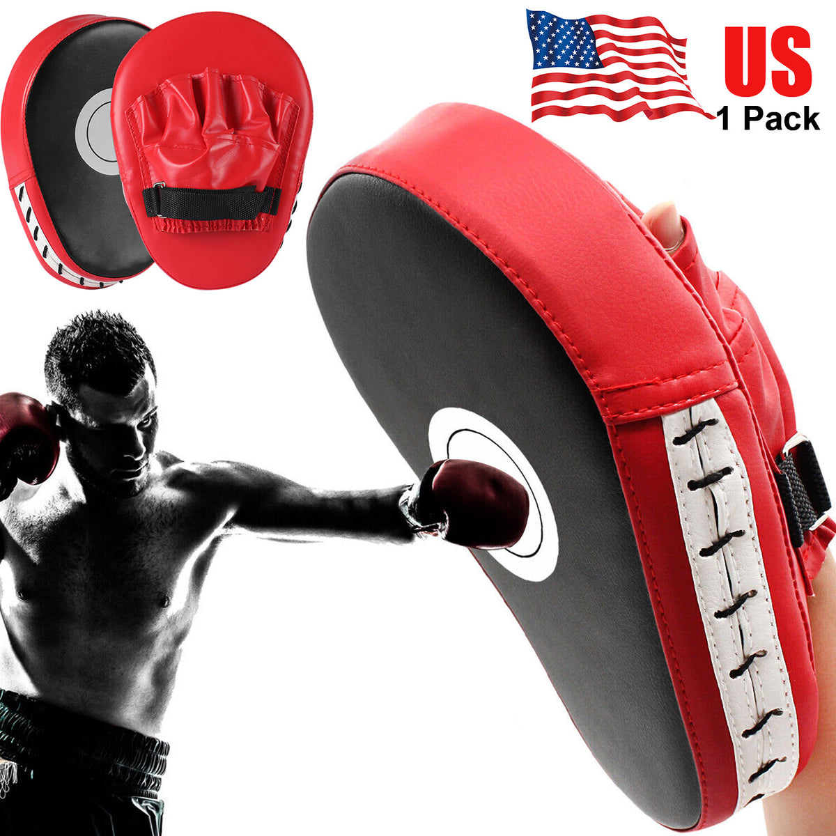 Boxing Focus Target Gloves for Martial Arts Training - Fist & Kick Practice