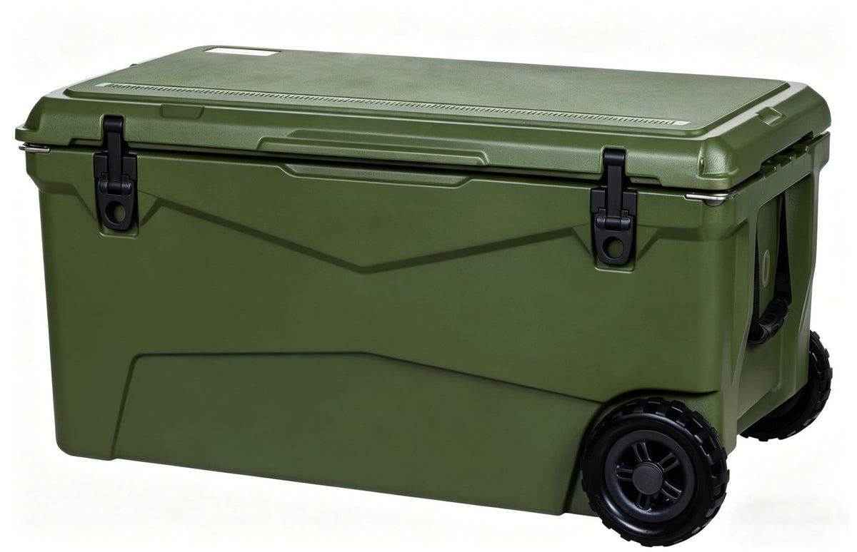 Extra Thick Insulation Camping Cooler - Multiple Sizes Keep Ice Up to 7 Days