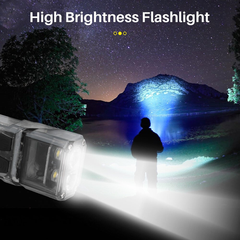 Rechargeable LED COB Work Light with Magnetic Base & Hand Wave Sensor