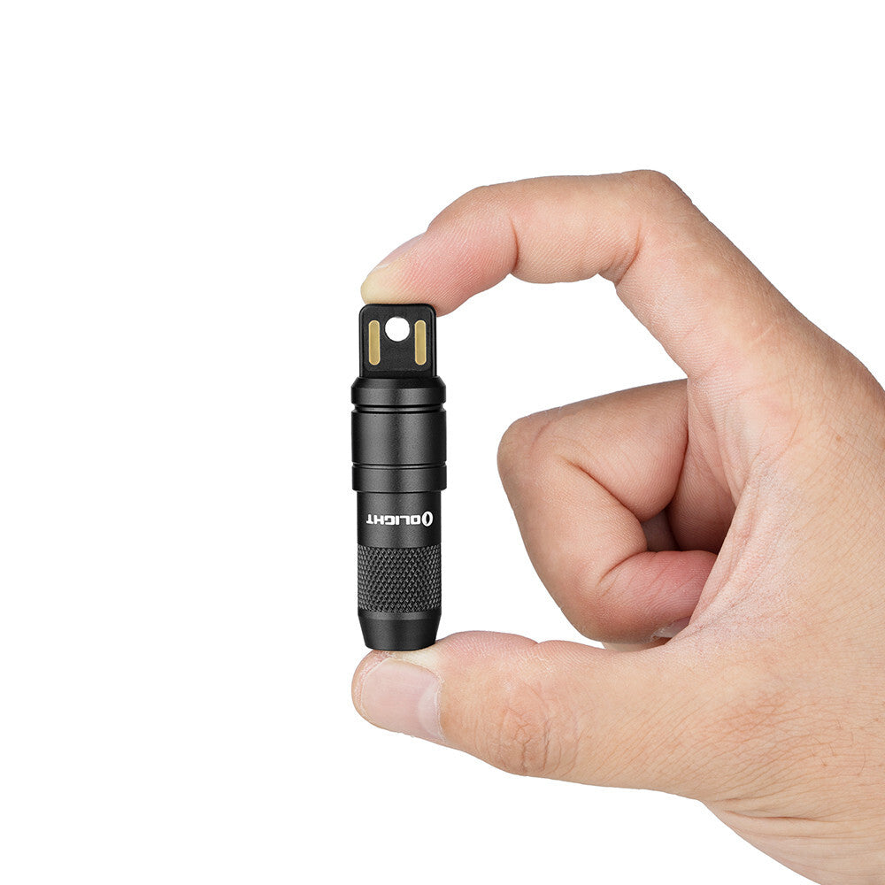 Rechargeable Mini Keychain Flashlight 50 Lumens with Magnetic Base