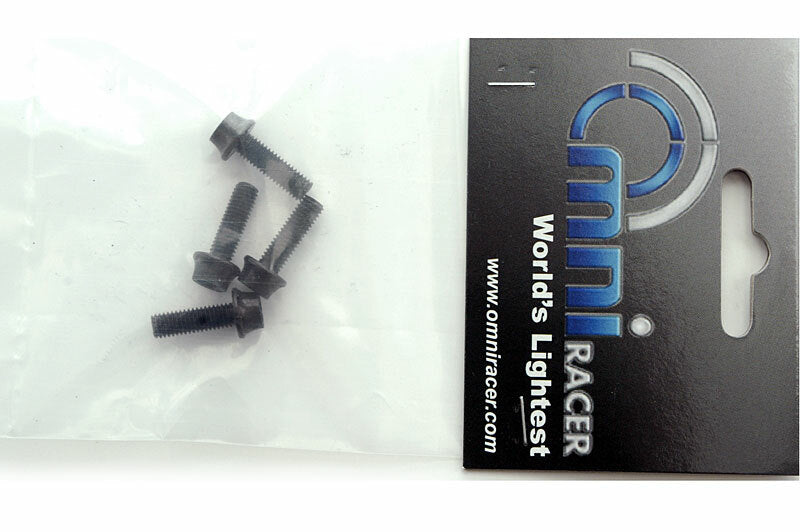 Lightweight Alloy Bottle Cage Bolts Set - M5x15mm Cycling Accessories