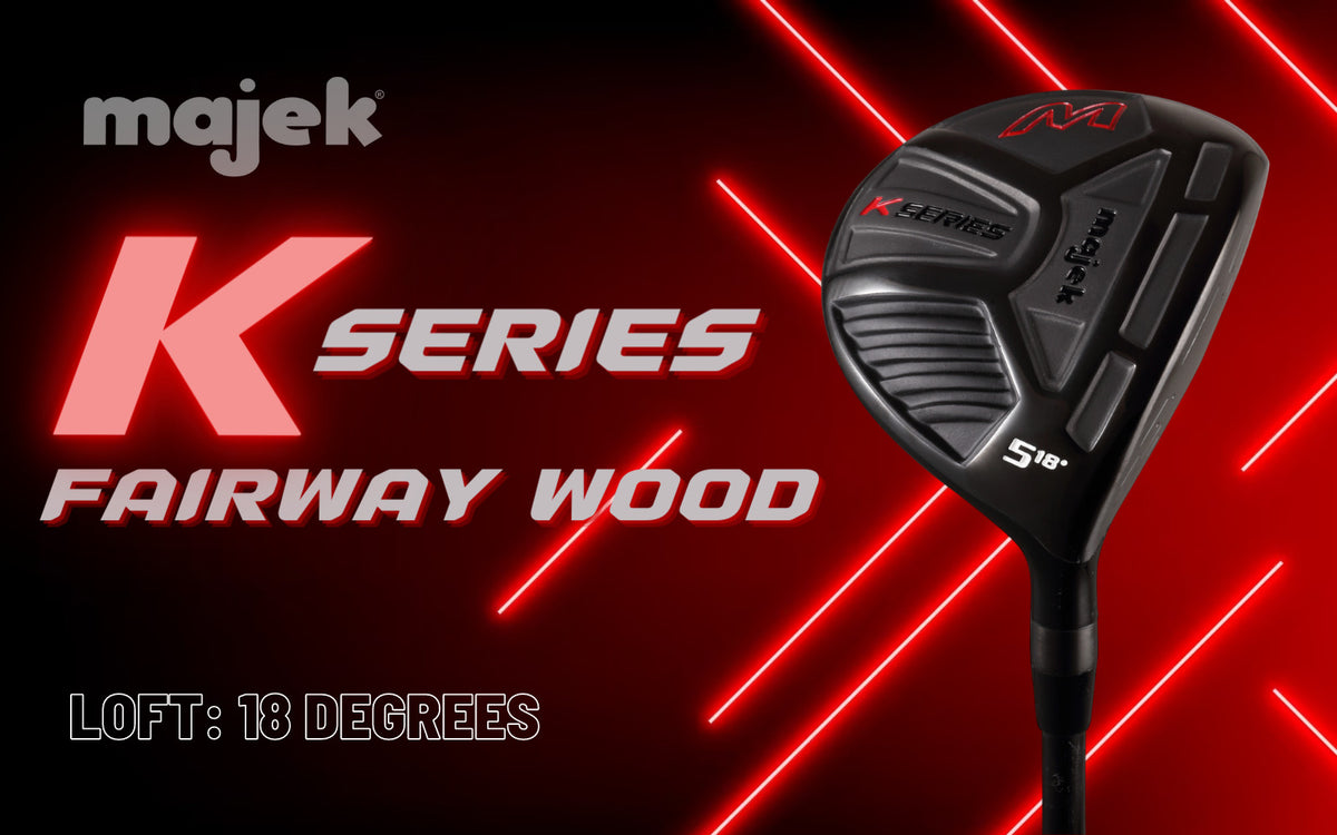 Men's 1-Inch Standard Majek K-Series 5 Wood Golf Club, Regular Flex