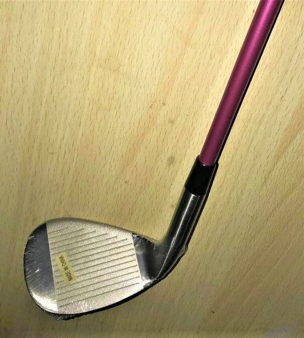 Ladies Golf Wedge with Pink Graphite Shaft - Versatile Loft Options for Right-Handed Play