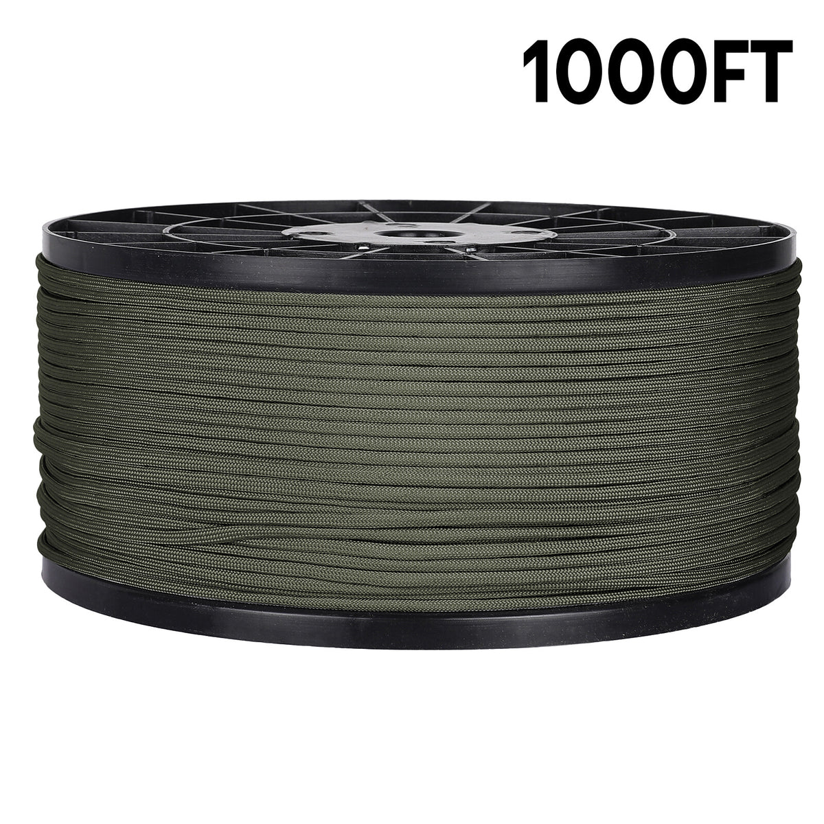 550 Paracord Parachute Cord in Spool - Heavy Duty Nylon Utility Rope