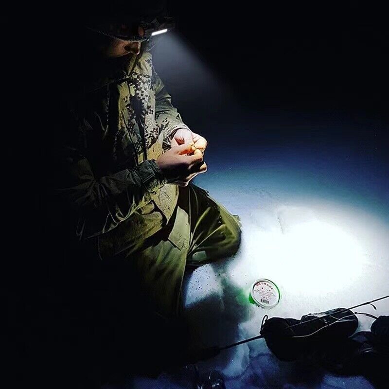 USB Rechargeable Waterproof LED Headlamp with 2 Light Modes