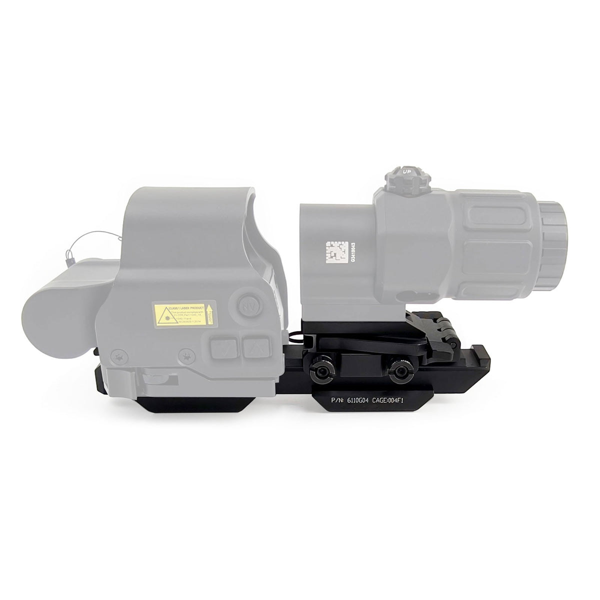 Tactical Flip-to-Side Optics Mount for Red Dot & G33 Magnifier, Universal