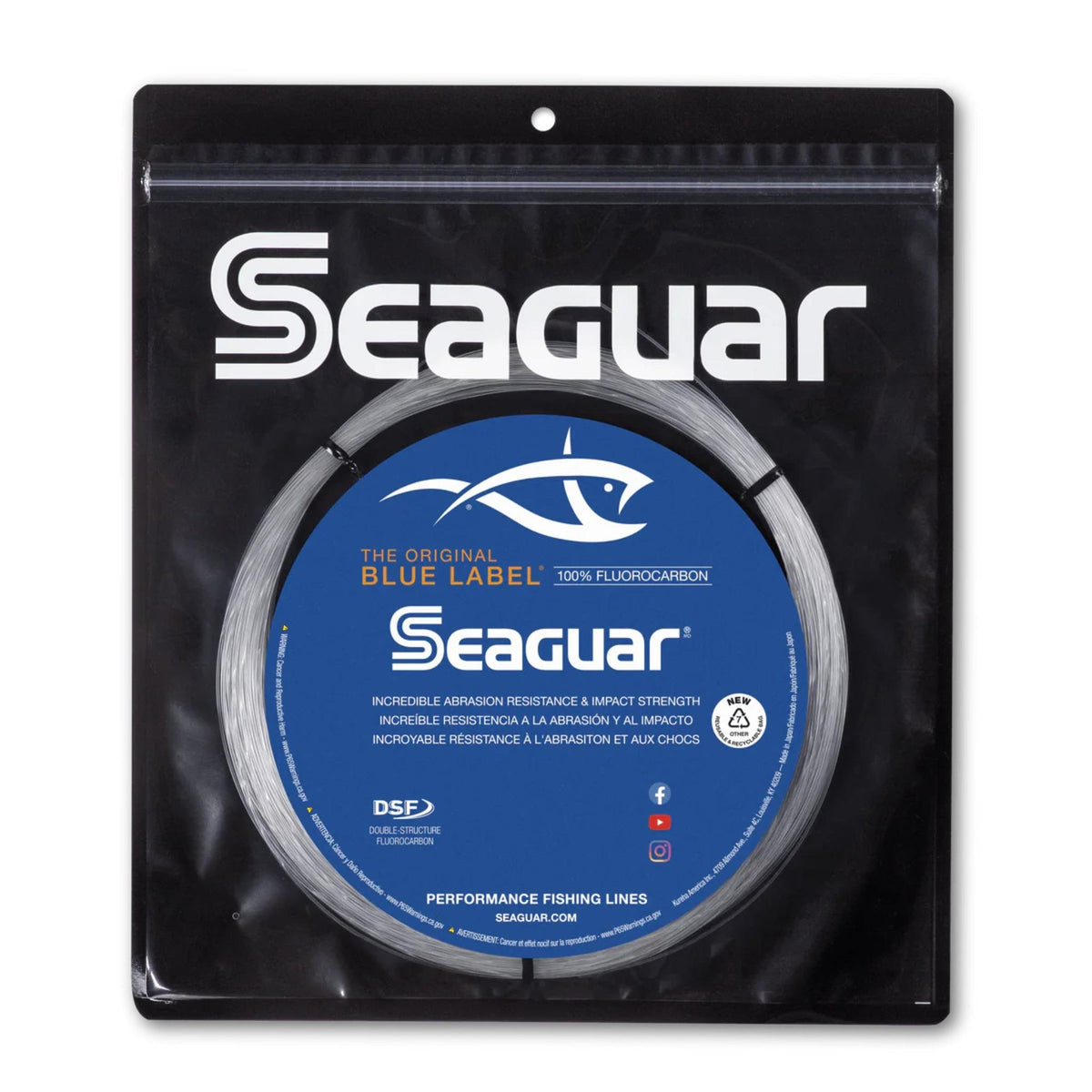 Heavy Duty Fluorocarbon Leader for Big Game Fishing - 30m Coils