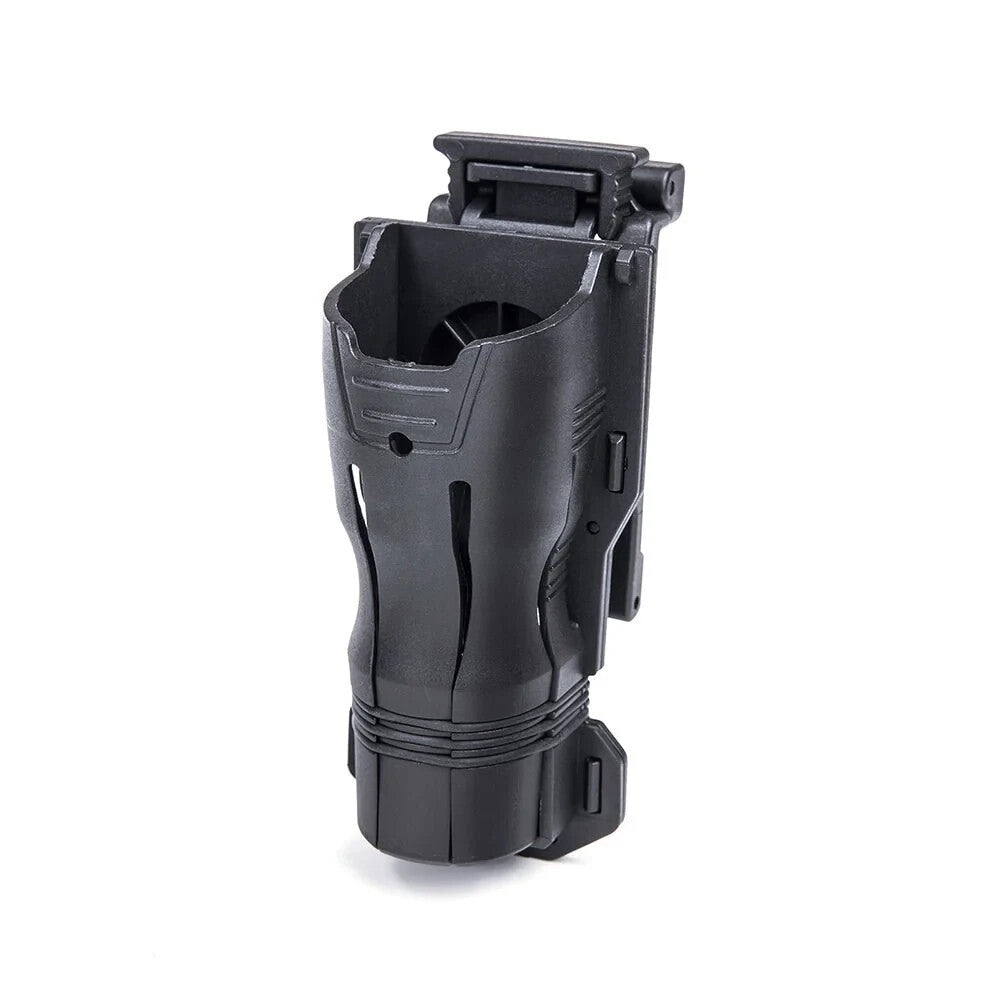 Universal Flashlight Holster for Fenix PD36R & More - Quick-Draw Rotary Case