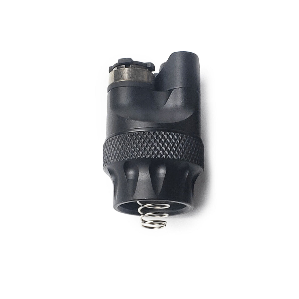 Dual Function Flashlight Switch Tail Cap for M300 M600 Series - Aluminum Tactical Accessory
