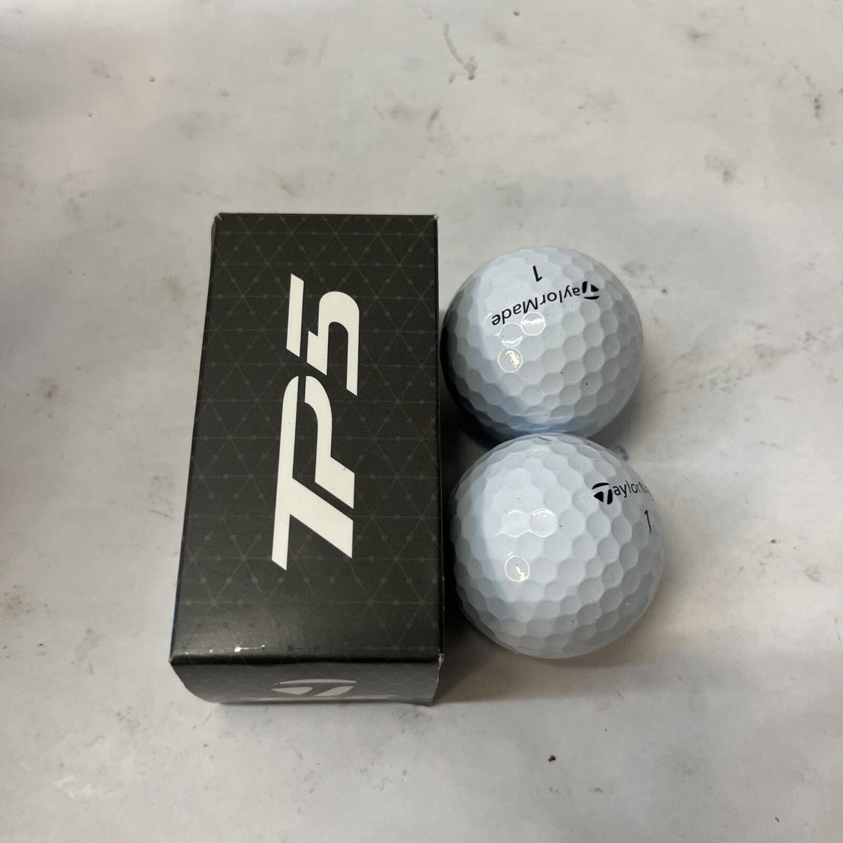TaylorMade TP5 White Golf Balls - Pack of 2