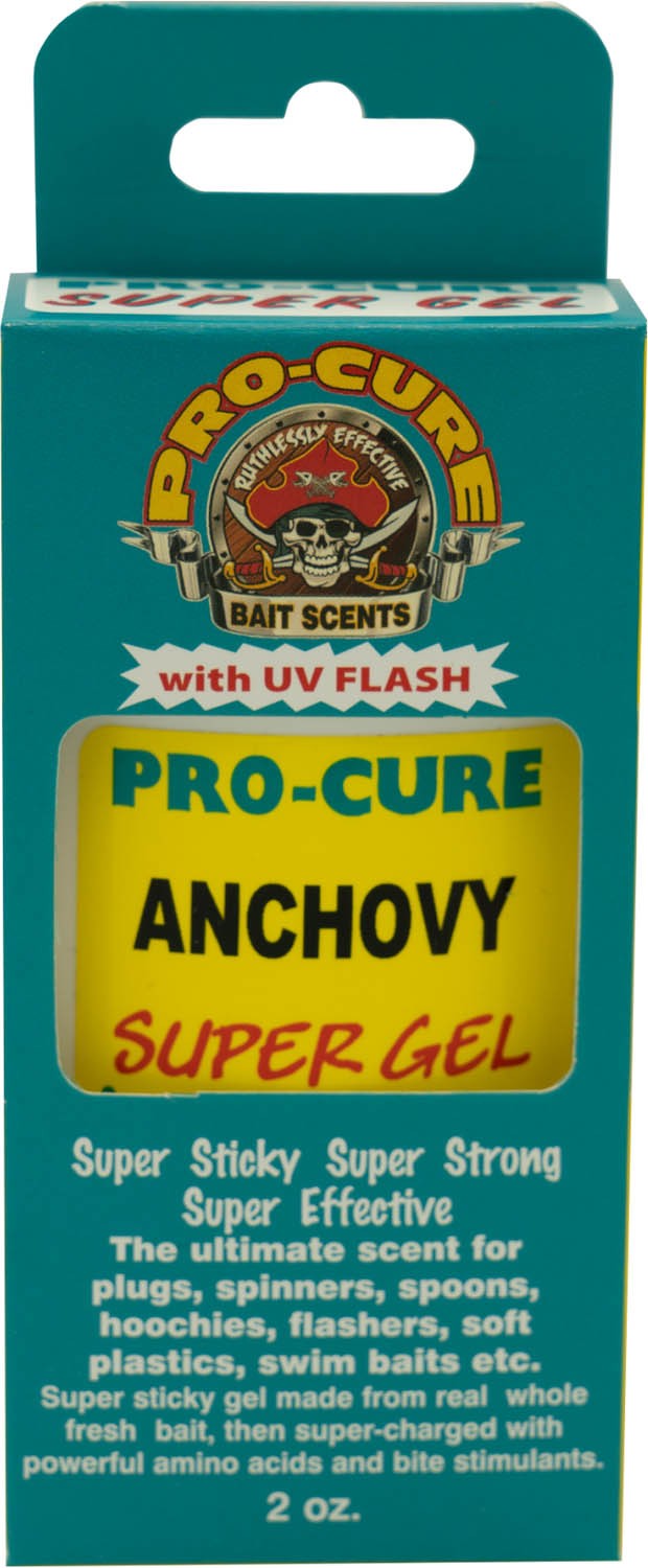 Fishing Gel Attractants for Lures - Real Baitfish & Seafood Scents