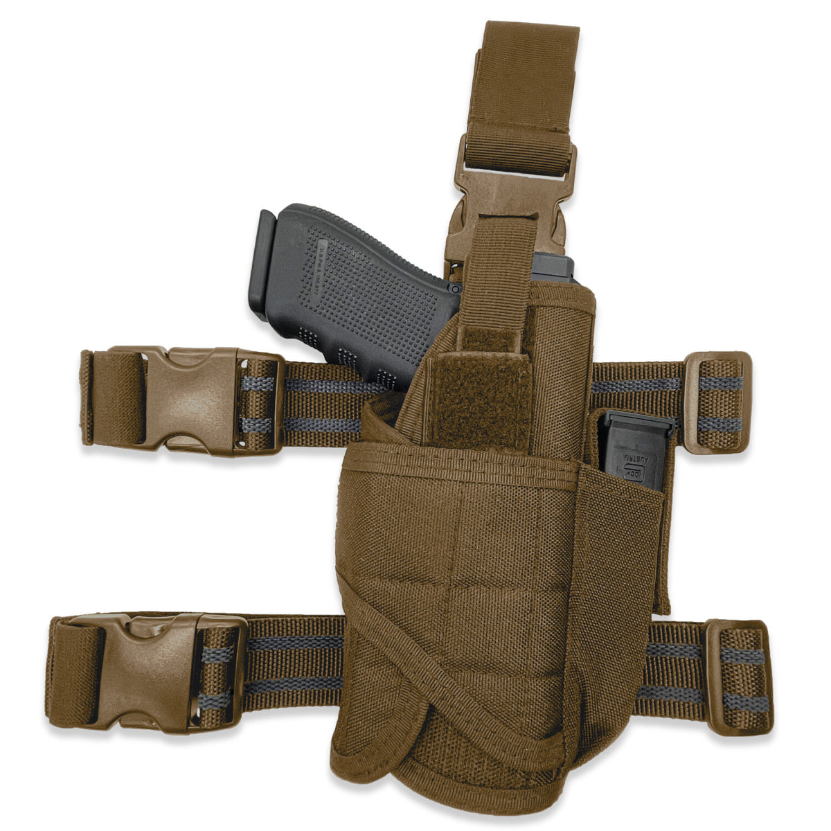 Universal Drop Leg Holster with Adjustable Thigh Gun Holder for Any Pistol