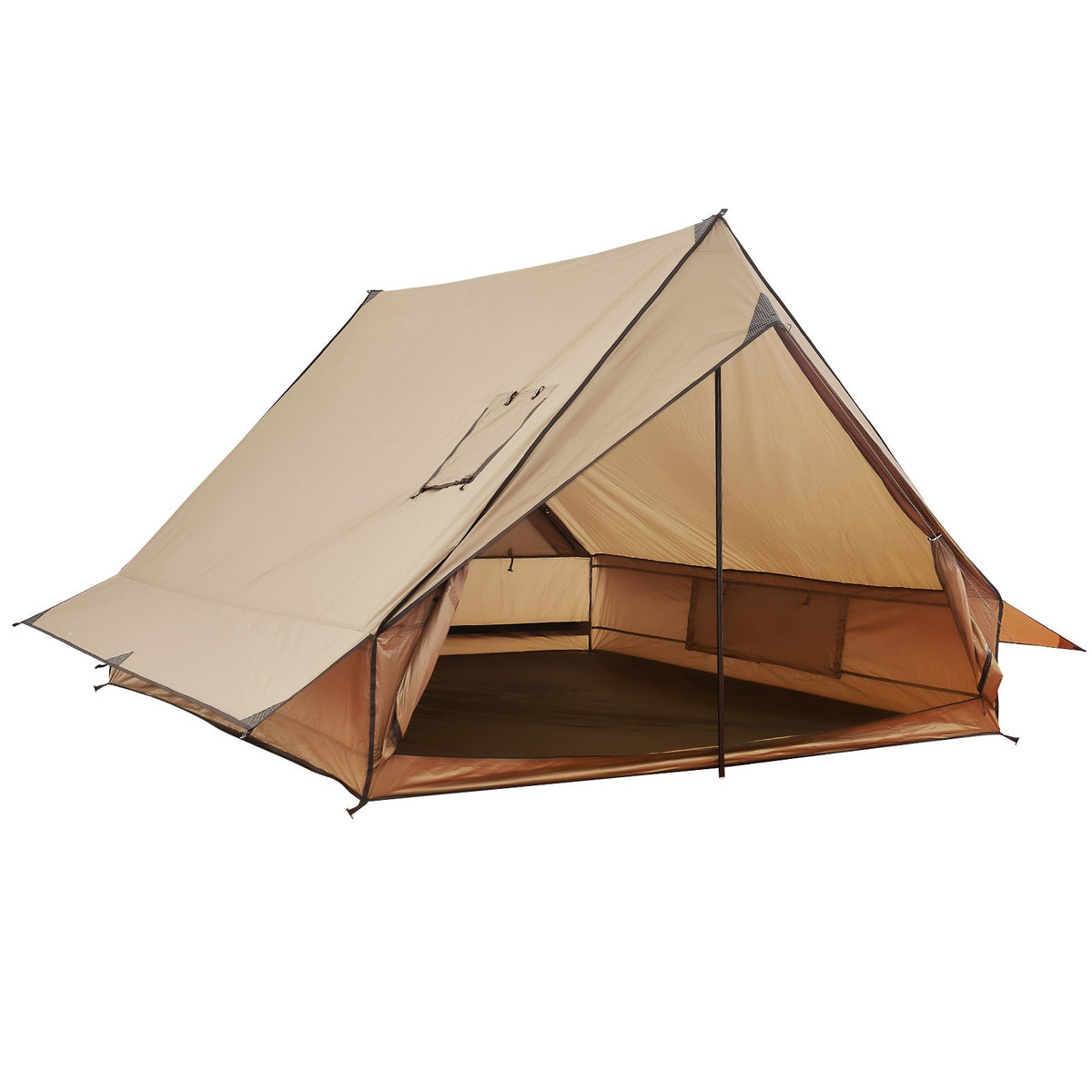 Portable Camping Tent with Stove Jack Ground Mat for 2 Persons