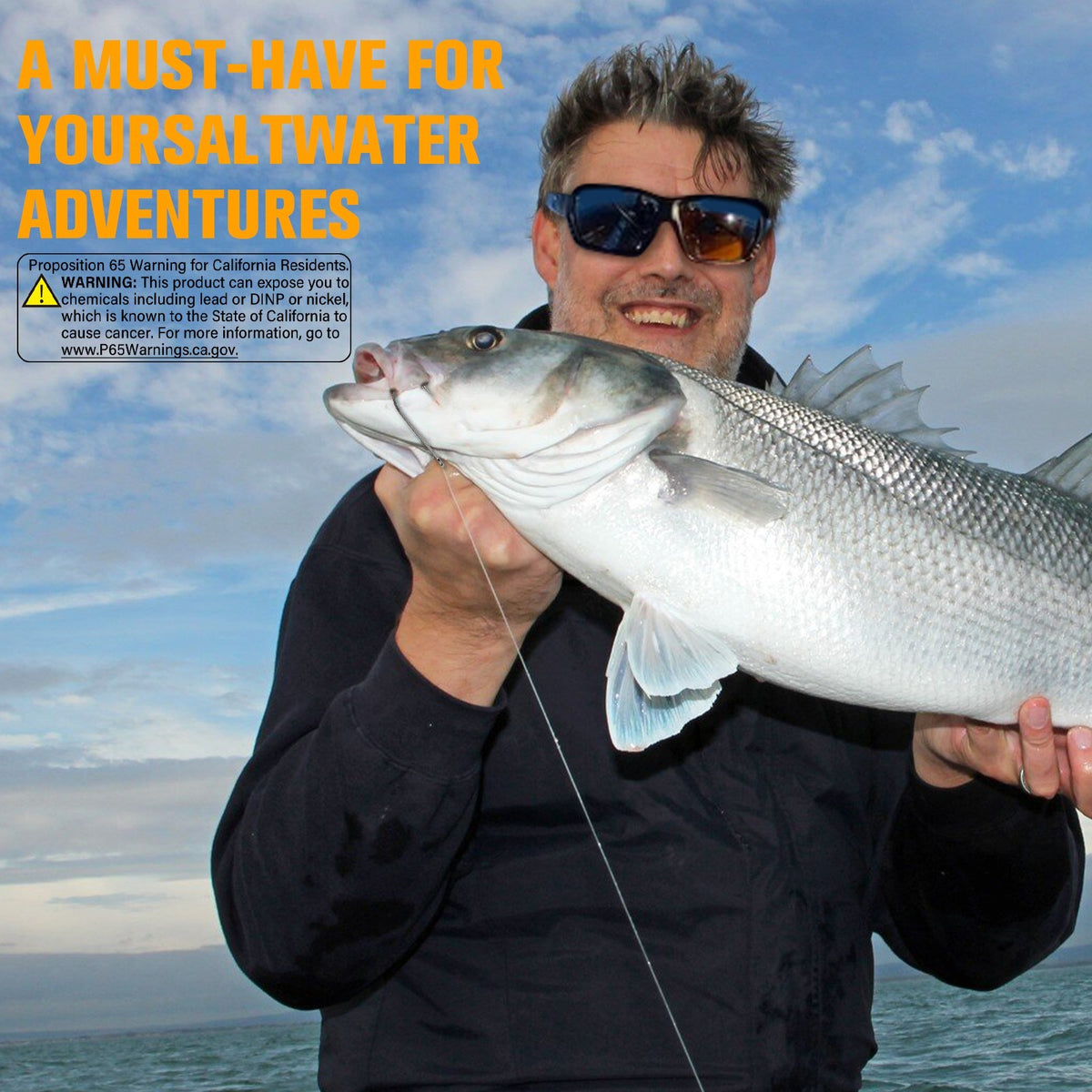 Saltwater Fishing Hooks Set - Long Shank O'Shaughnessy J Hooks for Bait & Trolling