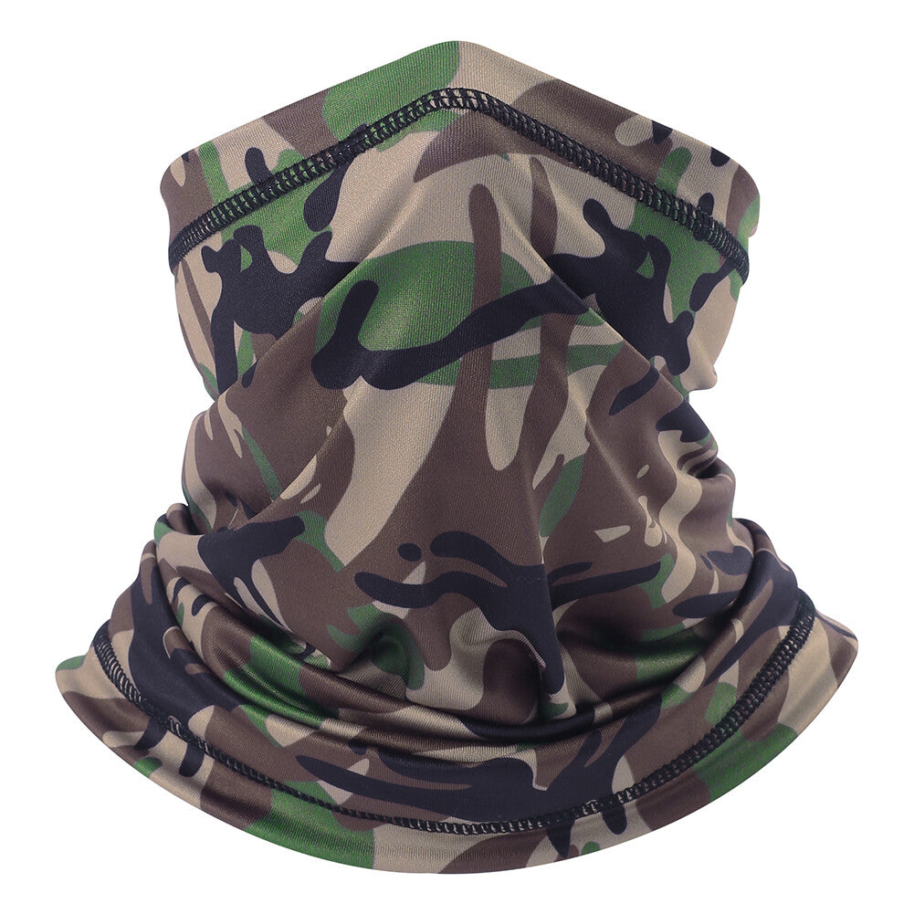 Unbranded Camo Neck Gaiter Face Mask Breathable Bandana Cover Balaclava Multi-Color