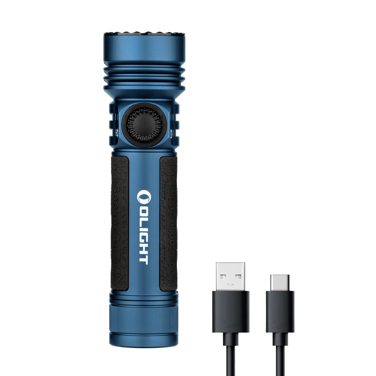 High-Power Rechargeable LED Flashlight 4600 Lumens for Outdoor & Tactical Use