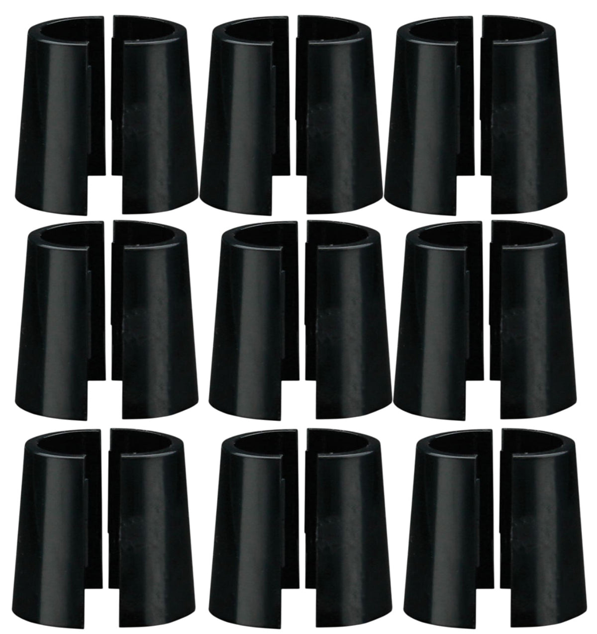 Golf Club Ferrules Split Set - Multiple Tip Sizes, Easy Snap-On Repair