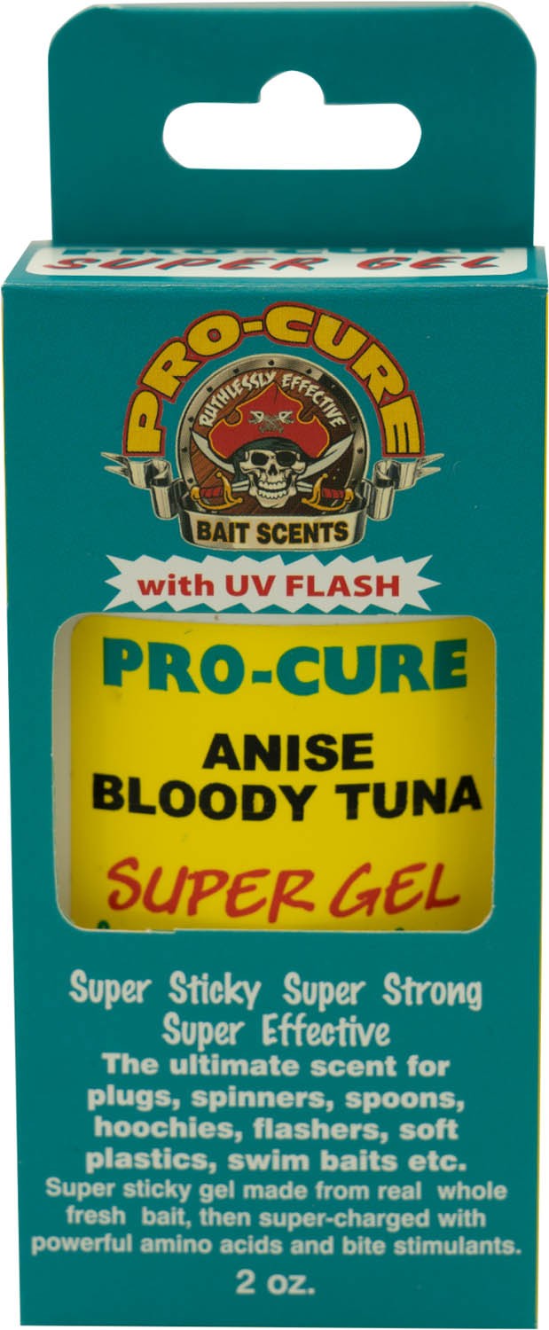 Fishing Gel Attractants for Lures - Real Baitfish & Seafood Scents