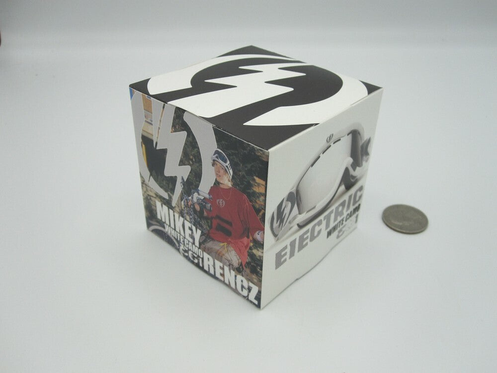 Vintage Electric Visual 2002 Mikey Rencz Snowboard Display Cube NOS