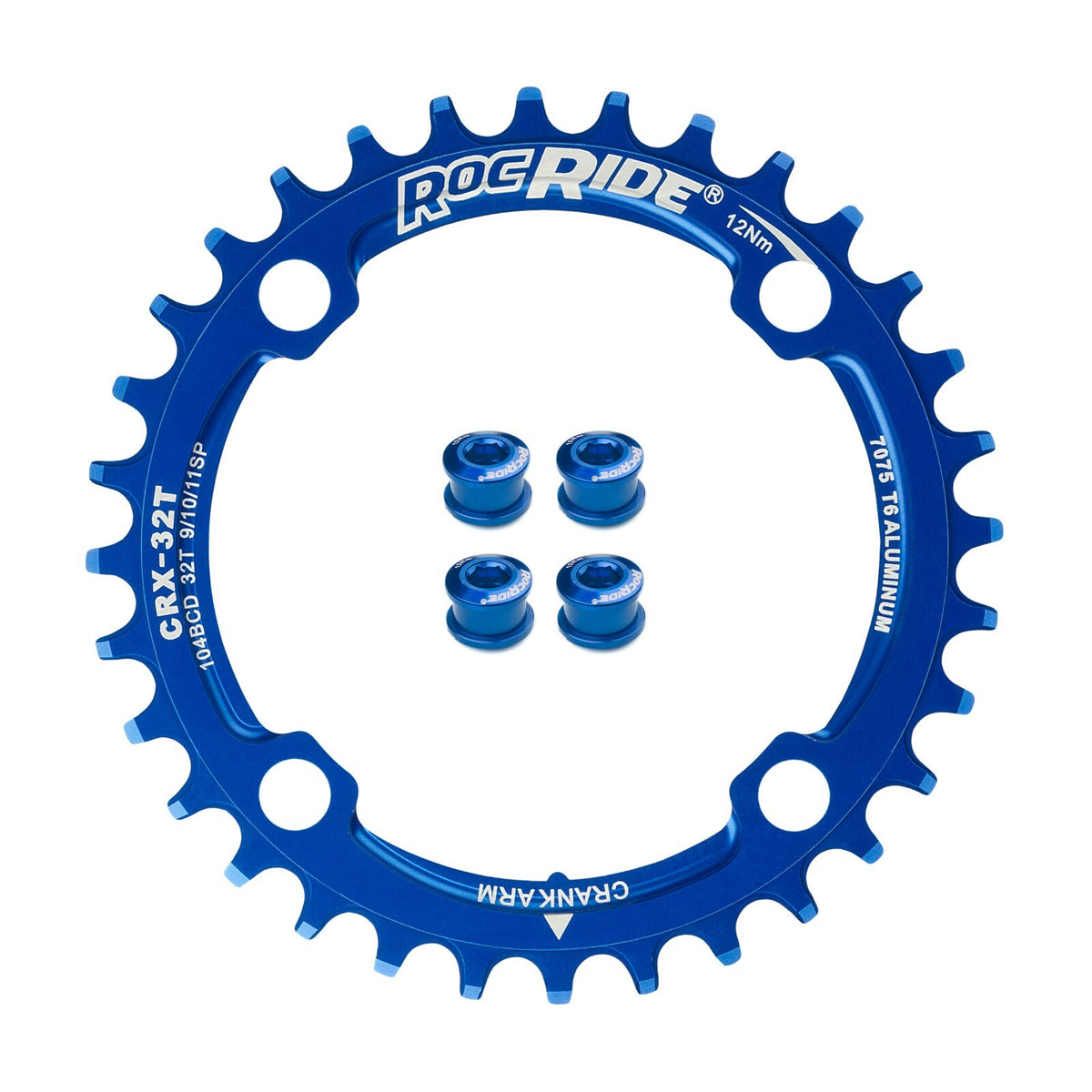 Bicycle Narrow Wide Chainring 104 BCD for 9/10/11 Speed - 30T or 32T Options