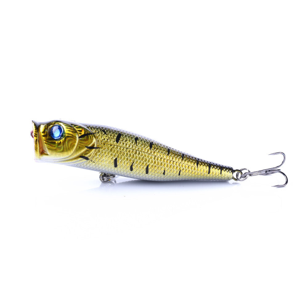 6-Pack Top Water Fishing Lures Crankbaits for Bass Freshwater Tackle