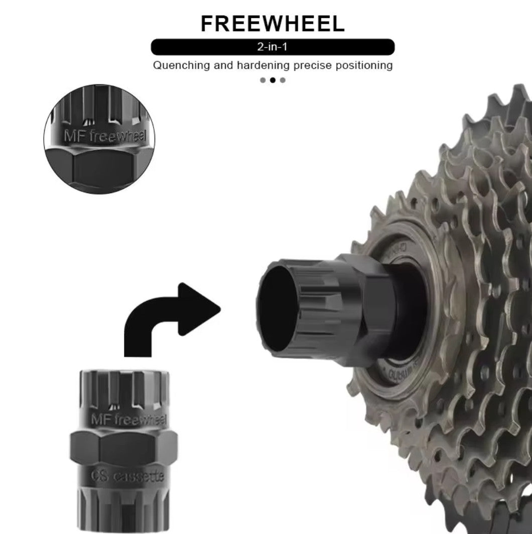 Bicycle Cassette Lockring Removal Tool for Shimano and SRAM