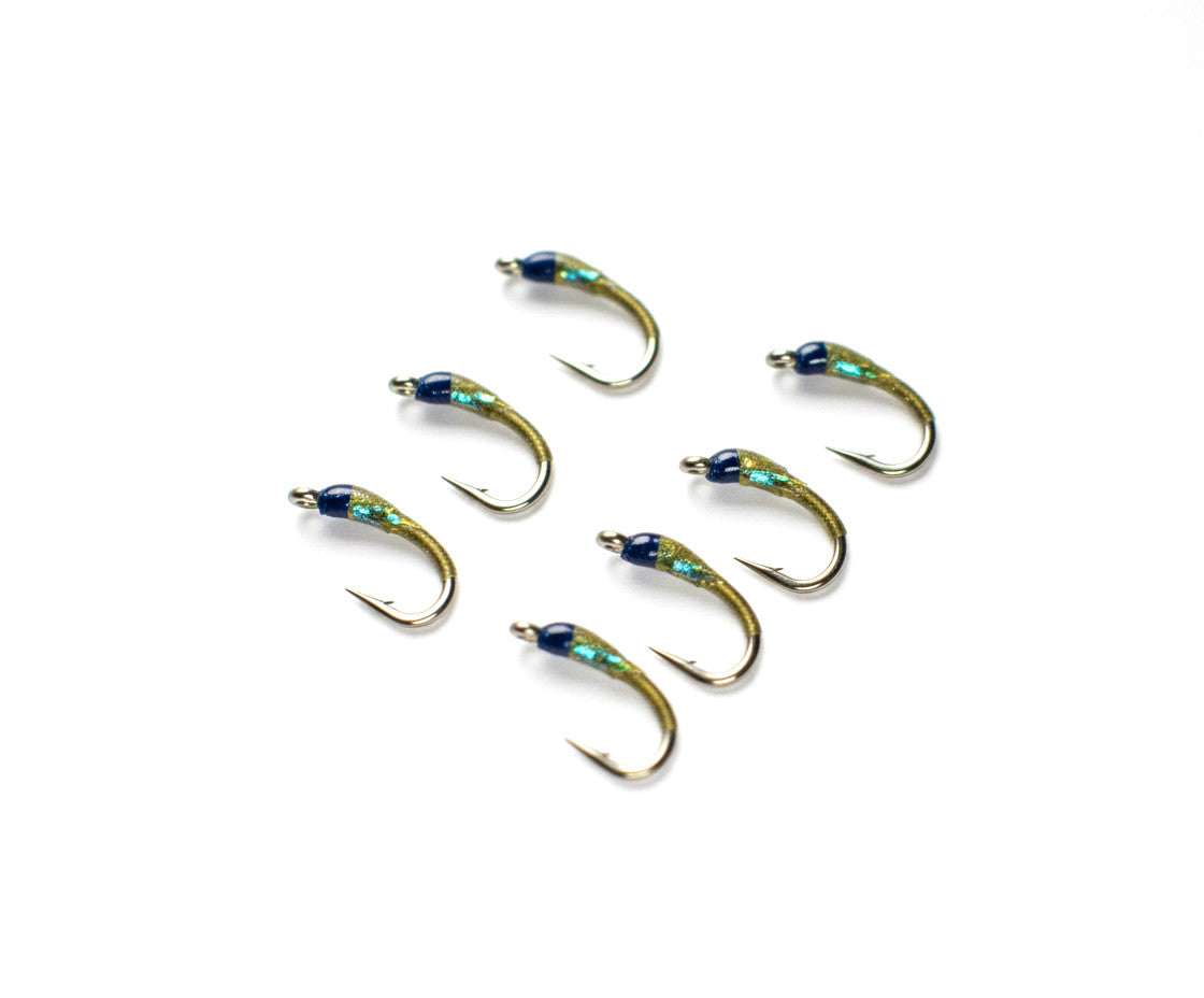 Premium Trout Fly Fishing Flies Olive Nymph Emergers - Guide Tied