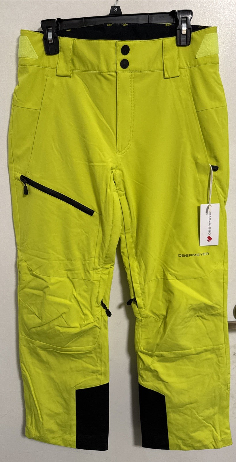 Men's Snow Pants - Obermeyer Force Pant Spark Size Small Winter Outerwear