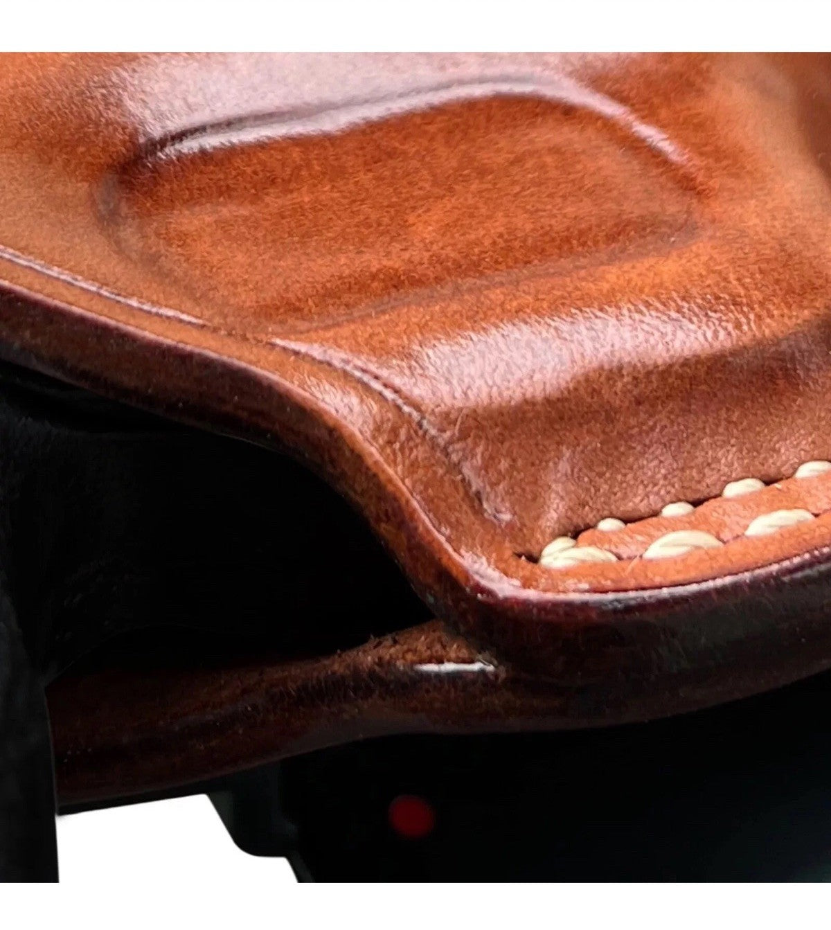 Leather Paddle Holster for Walther WMP 22 Magnum 4.5” BBL - Right Hand