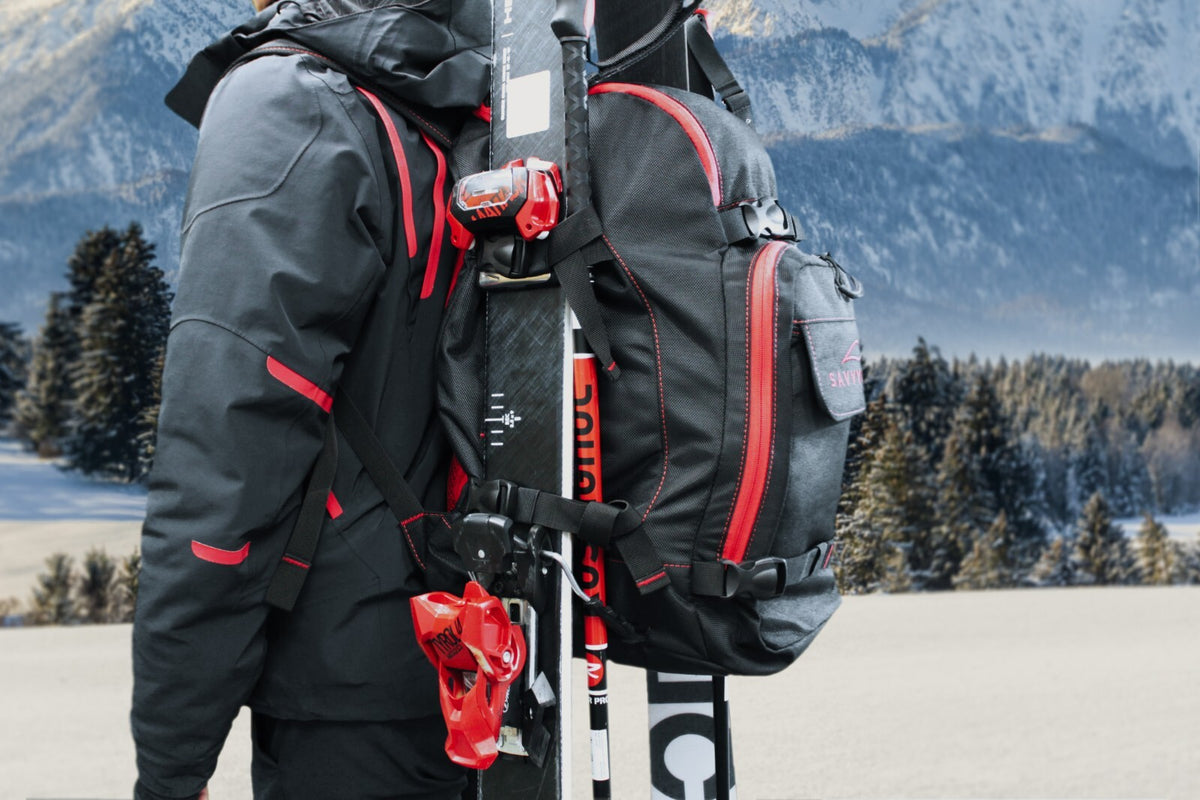 Ski & Snowboard Boot Bag Backpack 50L Storage for Helmet Gloves Goggles