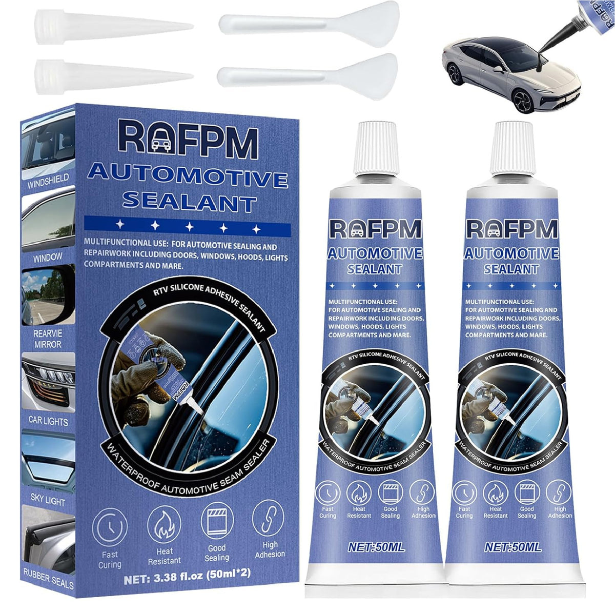 Automotive Sealant for Car Body Repair Waterproof Bonding 100ml Kit
