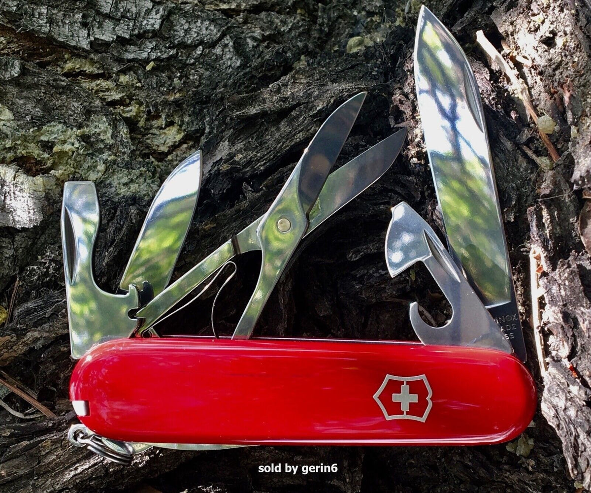 Victorinox Swiss Army Climber Knife 14 Functions Red 91mm