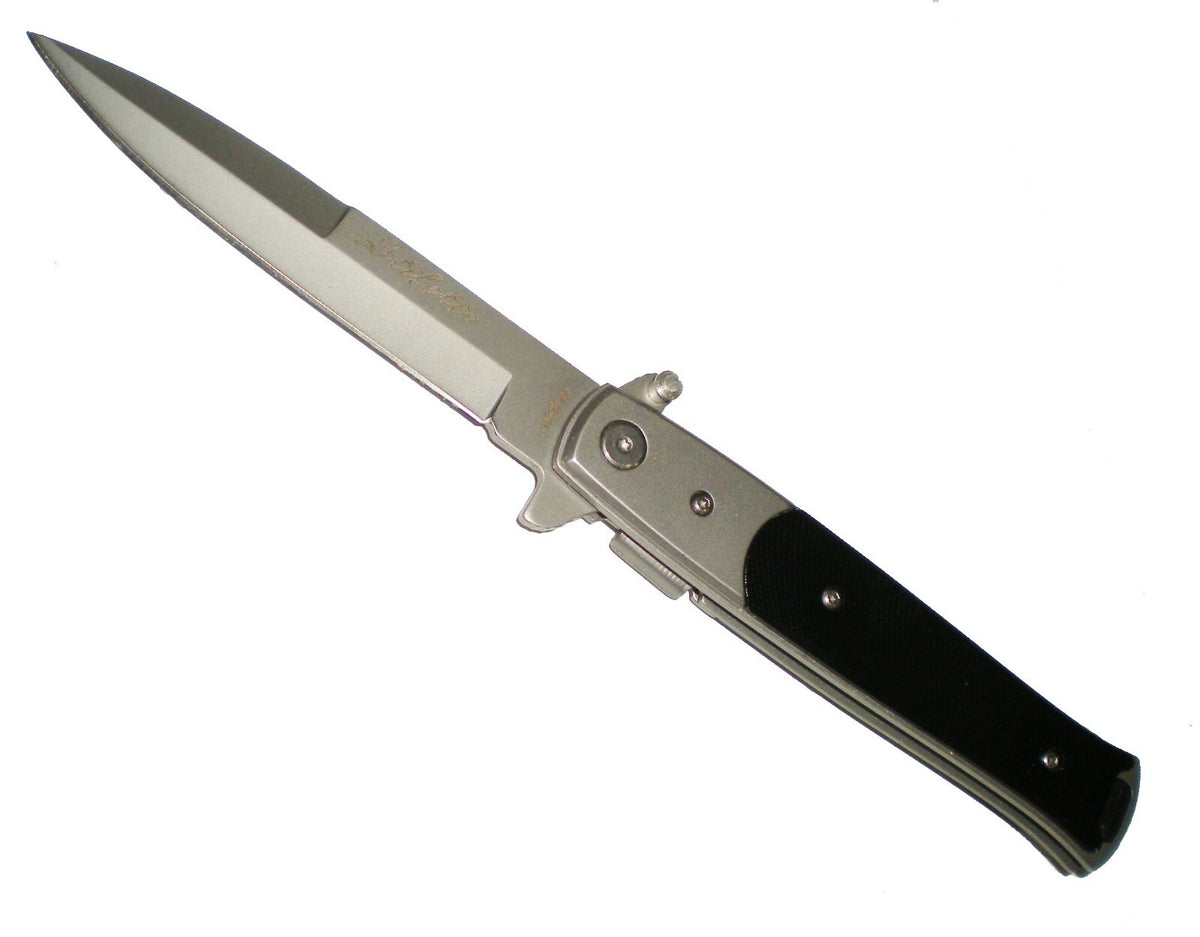 Black Diamond Assisted Open Pocket Knife 3.75-inch Stainless Steel Blade